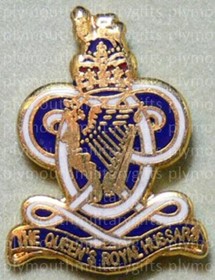 Queens Royal Hussars Lapel Pin