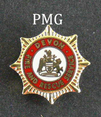 Devon Fire & Rescue Service Lapel Pin