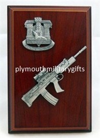 Devon & Dorsets SA80 Military Presentation Plaque