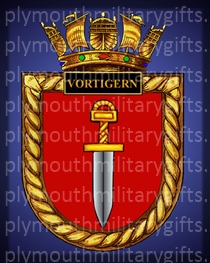 HMS Vortigern Magnet