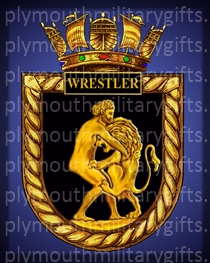 HMS Wrestler Magnet