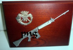 Duke of Cornwall light Infantry SLR Military Plaque