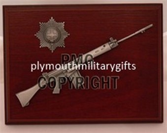 Coldstream Guards SLR Military Presentation Plaque