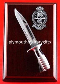 Princess of Wales Royal Regiment Military Presentation Plaque