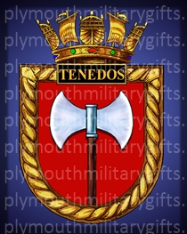 HMS Tenedos Magnet